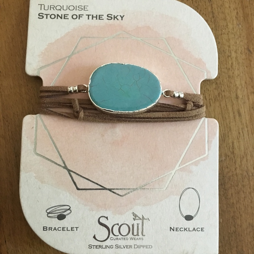 Scout curated wears sterling silver dipped wrap